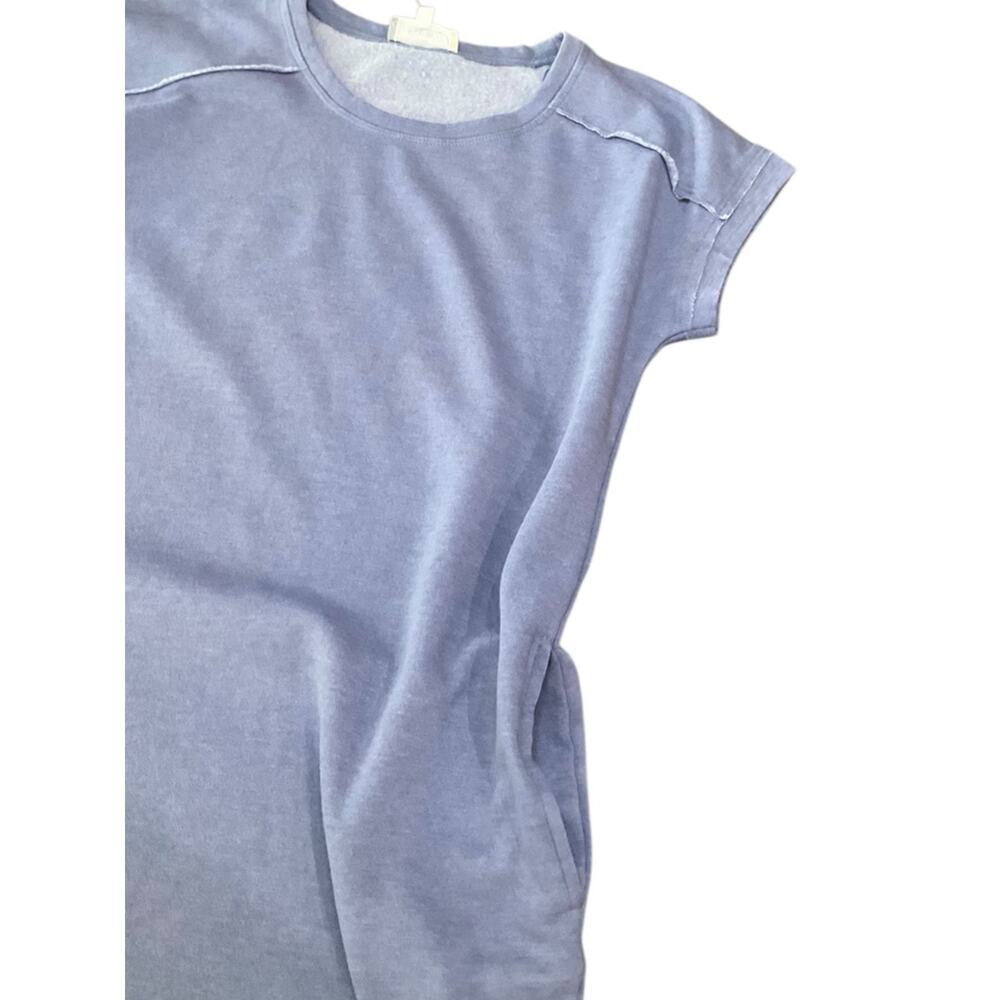 Hippie Rose Women’s Tee Shirt Dress Boho Washed Denim Size Large NWT - Picture 8 of 10